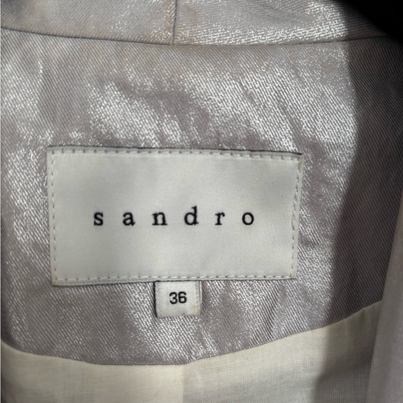 Sandro Paris metallic blazer - Picture 6 of 8